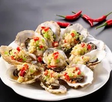Garlic Steamed Oysters