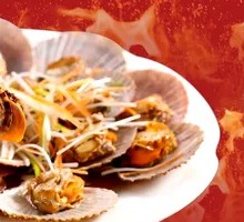 Spicy Garlic Scallops