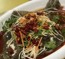 Oil-Poured Mandarin Fish