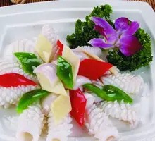 Stir-Fried Squid Blossoms