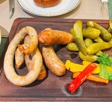 German Sausage Platter