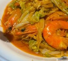 Shandong Shrimp Stir-Fried with Chinese Cabbage