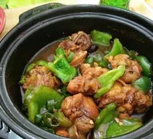 Stewed Chicken with Potatoes and Rice