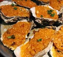 Garlic Roasted Oysters