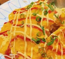 Runny Egg Fried Rice