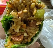 Mushroom Pork Sauce Rice Wrap