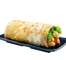 Chicken Cutlet Egg Pancake