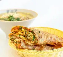 Ham Egg Whole Grain Pancake