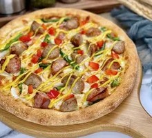 German Sausage Pizza