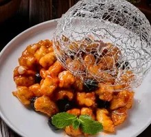 Black Garlic Sweet and Sour Pork