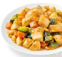 Stir-Fried Chicken Cubes