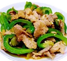 Green Pepper Stir-Fried Pork Belly