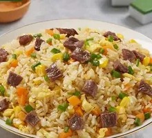 Black Pepper Beef Fried Rice