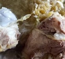 Sour Cabbage Pork Bone Soup