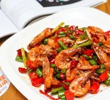Steamed Freshwater Shrimp