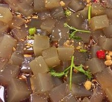 Nutty Tofu Jelly Salad
