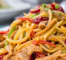 Fish-Flavored Shredded Pork Rice Bowl