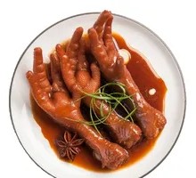 Braised Chicken Feet with Tiger Skin