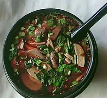 Duck Blood and Vermicelli Soup