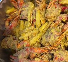 Egg Yolk Baked Lobster