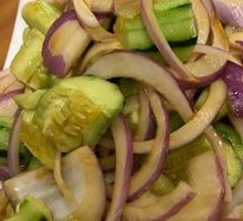 Onion and Cucumber Salad