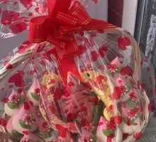 Fulu Peach-shaped Flower Bun