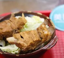 Pork Rib and Chinese Cabbage Rice
