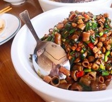 Sea Cucumber Rice Toss