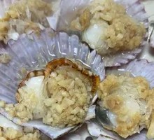 Steamed Scallops with Garlic and Vermicelli
