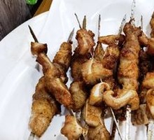 Grilled Pork Belly Skewers