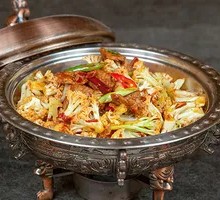 Spicy Cauliflower in Hot Pot