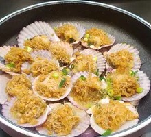 Steamed Scallops