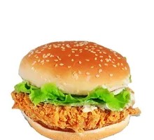 Spicy Crispy Leg Steak Burger