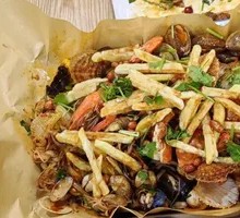 Hand-grab Seafood