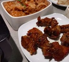 Grilled Pork with Large Skewers