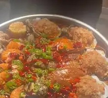 Fresh Seafood Hot Pot