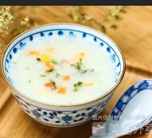 Ham and Vegetable Porridge