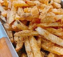 Poked Potato Strips