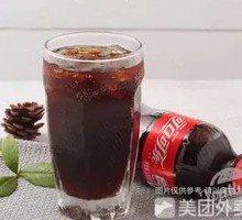 Fried Chicken Burger with Coke
