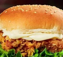 Spicy Chicken Leg Burger