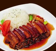 Preserved Vegetable Braised Pork Rice