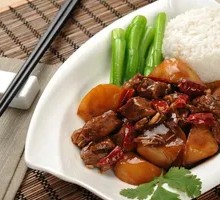 Braised Beef Brisket Rice