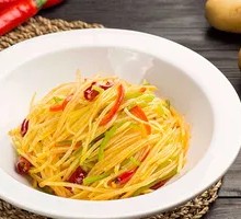 Spicy Potato Shreds Salad