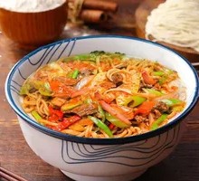 Beef Stir-Fried Noodles