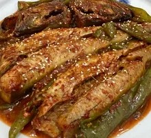 Spicy Braised Dried Alaska Pollock