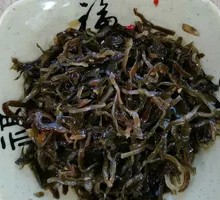 Thin seaweed strips