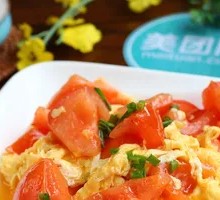 Scrambled Eggs with Tomatoes