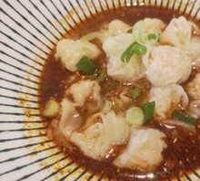 Spicy Oil Egg Yolk Pork Dumplings