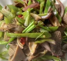 Stir-fried羊肚