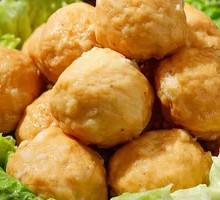 Golden Crispy Pork Meatballs